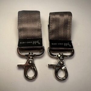 Baby Chic Ppd Petunia Pickle Bottom Stroller Hooks Clips Hangers Diaper Bag Pram